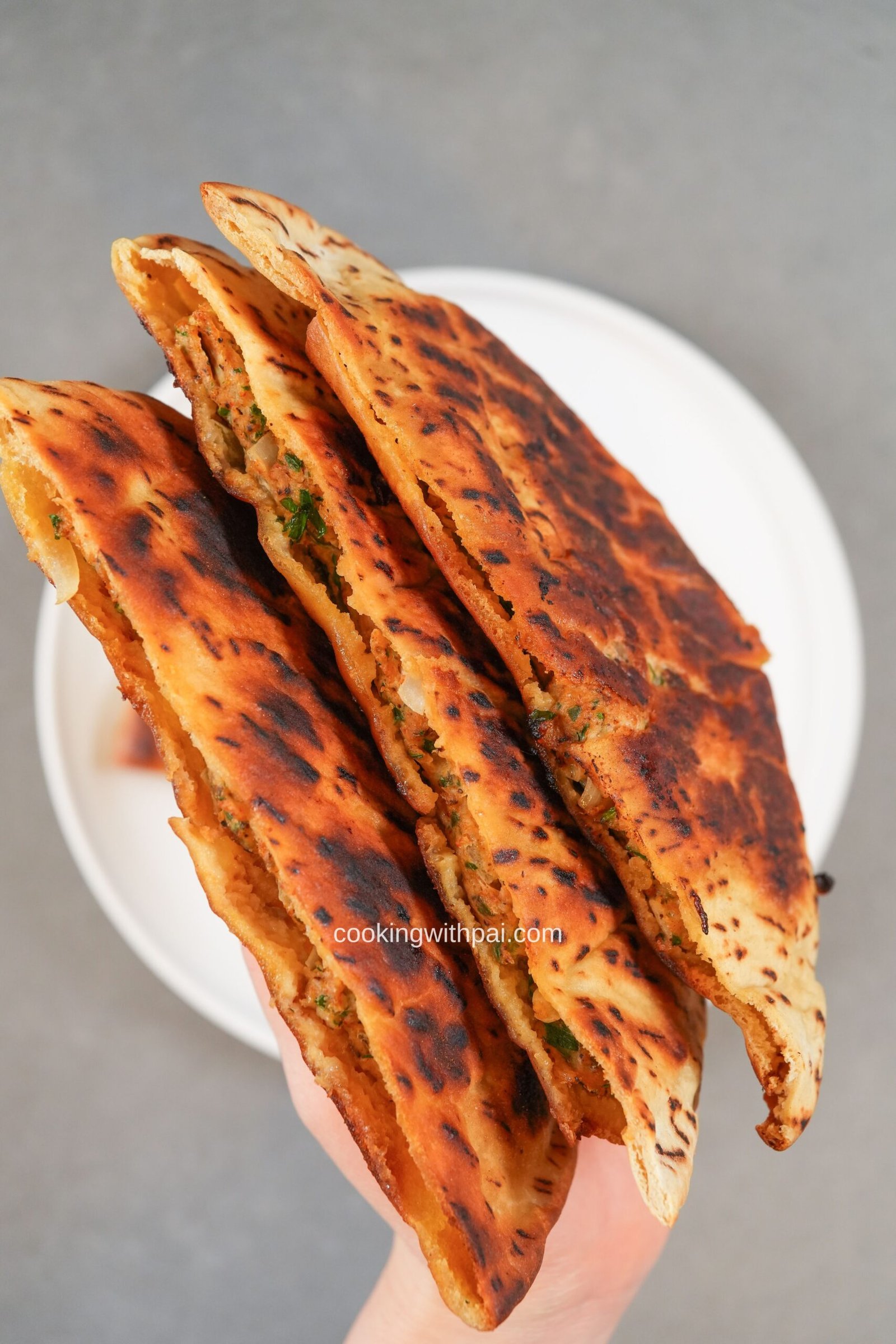 Chicken Stuffed Pita Bread