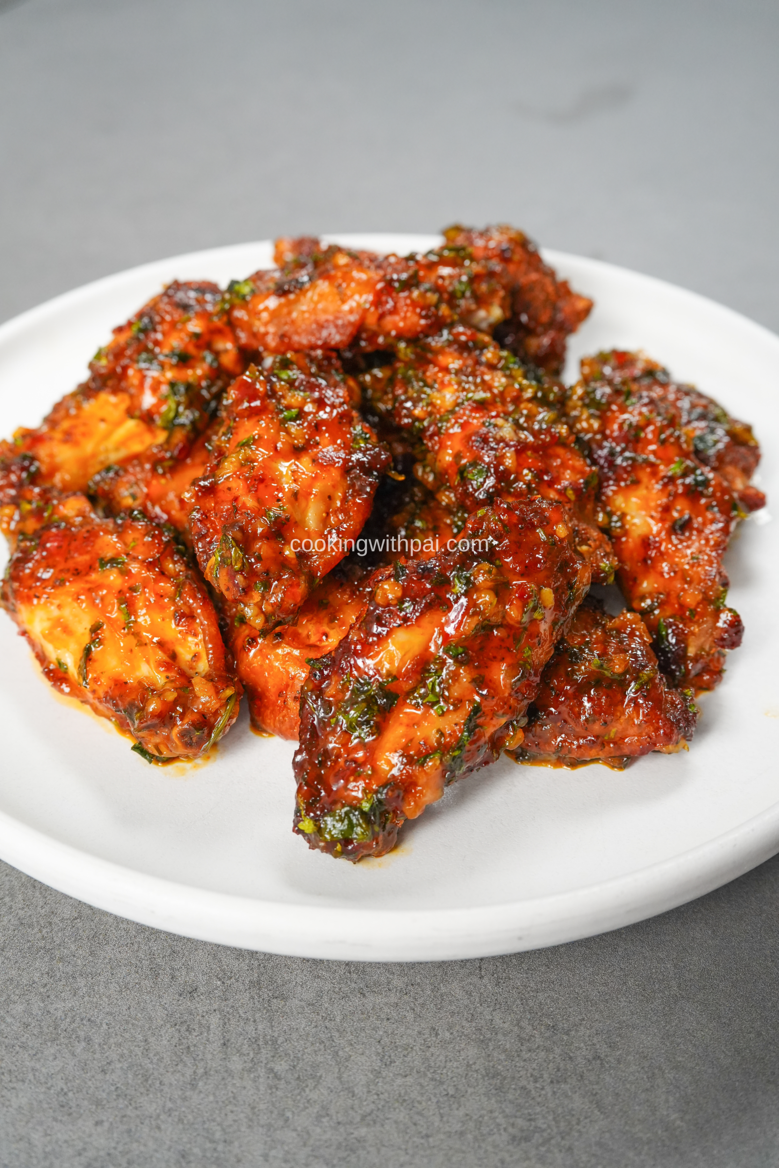 Cilantro lime chicken wings